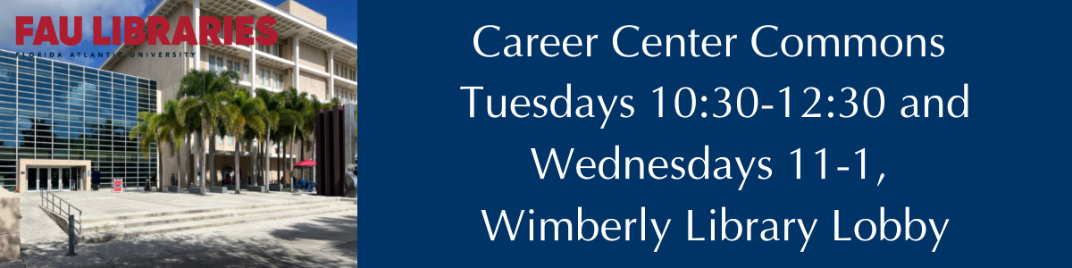 Career Center Commons at Wimberly Library