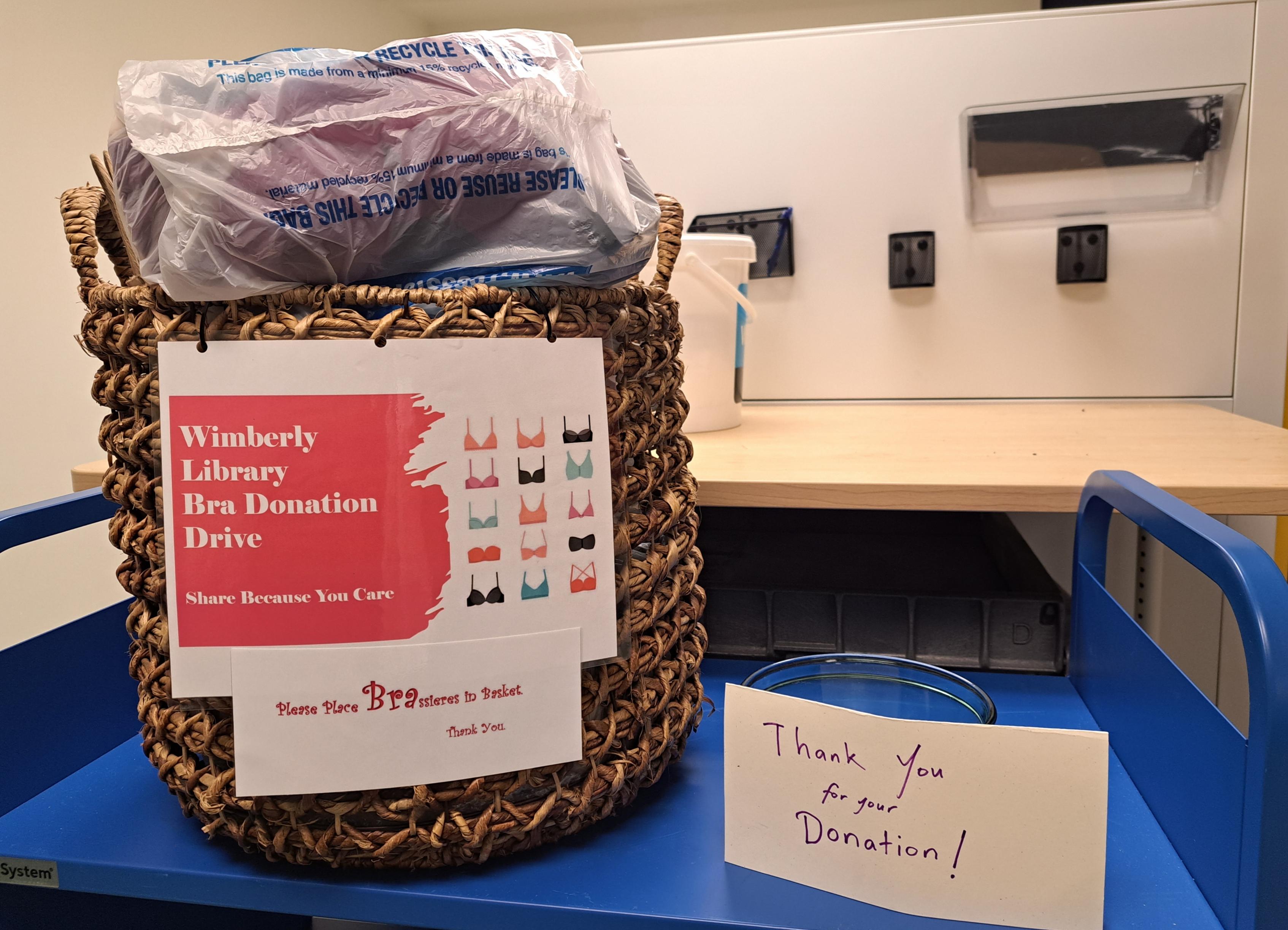 University Libraries Collect 51 Pounds of Supplies for YWCA of Palm Beach County