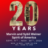 Exhibition: 20 Years of Marvin and Sybil Weiner Spirit of America