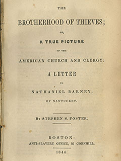 Digital scan of the material, titled: The Brotherhood of Thieves