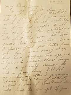 Badia Family WWII Letters