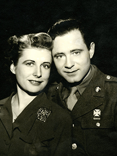 Image of Frank Korf and his wife