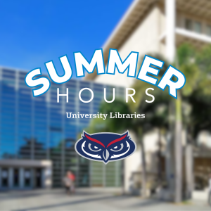 University Libraries Summer Hours