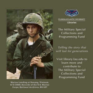 The Military Special Collections and Programming Fund