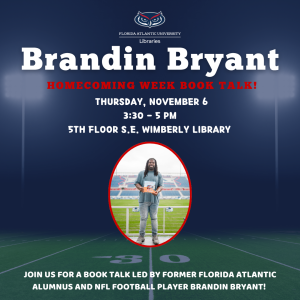 Brandin Bryant Book Talk | 11/6