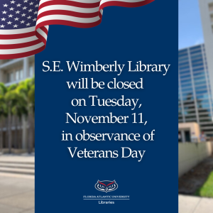 Library Closed 11/11