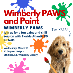 Wimberly PAWS & Paint | 3/18